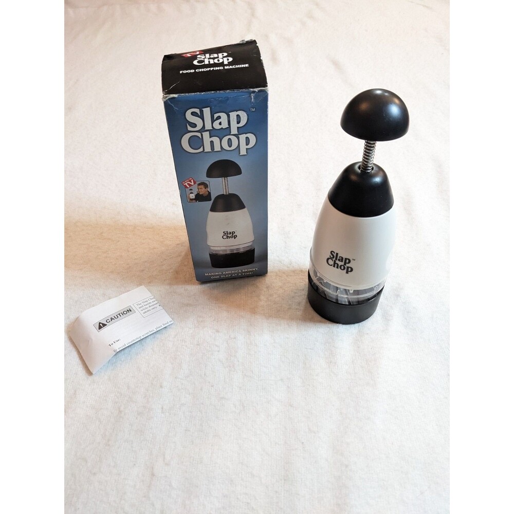 Original Slap Chop Kitchen Food Slicer Manual Chopper Stainless Steel Blade